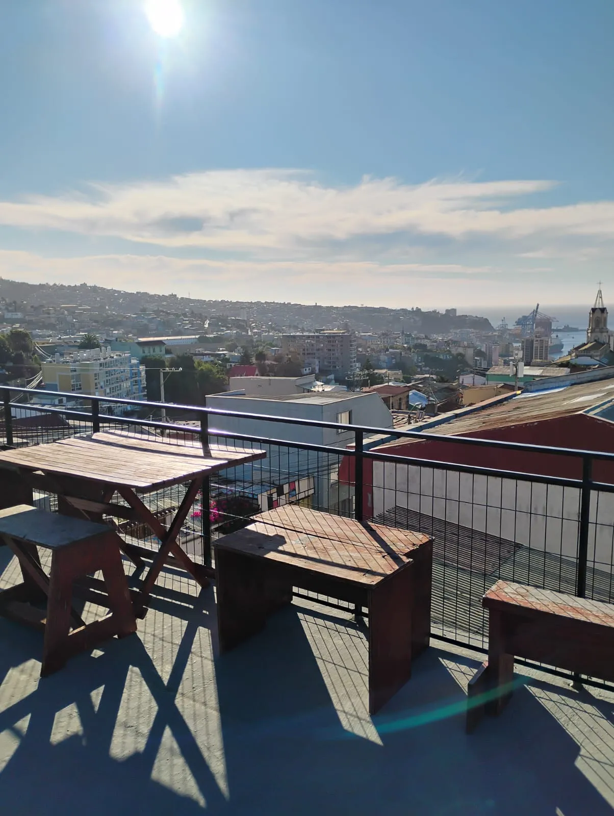 Espacio de estudio al aire libre